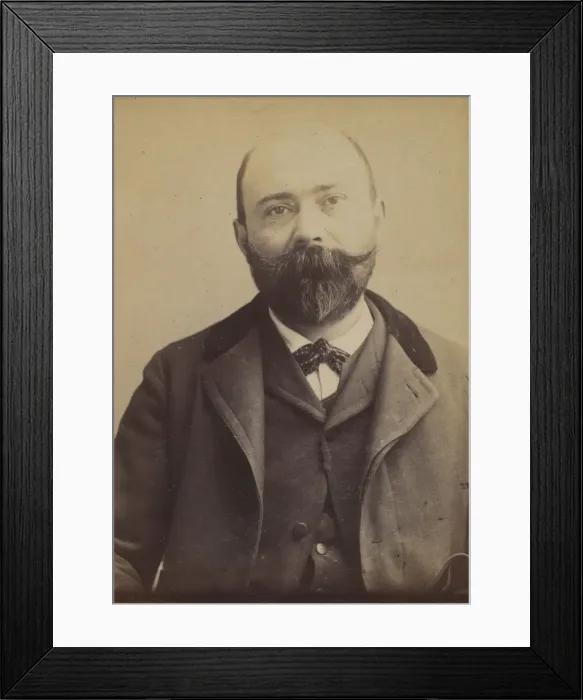 Framed Print : Duprat. Francois, Louis. 34 ans, ne a St-Martin (Gers). Marchand de vins Framed Print : Duprat. Francois, Louis. 34 ans, ne a St-Martin (Gers). Marchand de vins