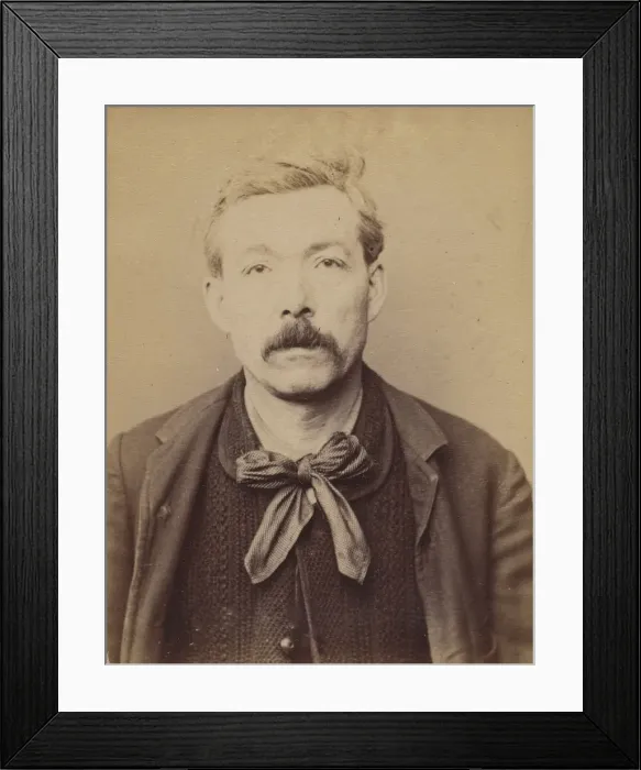 Framed Print : Fischter. Joseph. 47 ans, ne a Paris Ve. Imprimeur sur papiers-peints Framed Print : Fischter. Joseph. 47 ans, ne a Paris Ve. Imprimeur sur papiers-peints