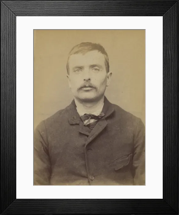 Framed Print : Defosse. Claude (dit Delfosse ou Lafosse). 29 ans, ne a Arbeuf (Nievre) Framed Print : Defosse. Claude (dit Delfosse ou Lafosse). 29 ans, ne a Arbeuf (Nievre)