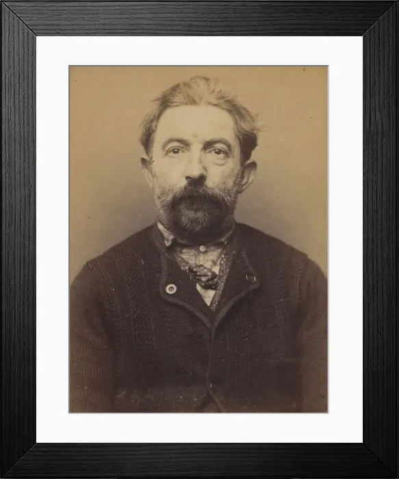 Framed Print : Baben. Hyppolyte, Antoine. 49 ans, ne a St Sermain (Aveyron). Serrurier Framed Print : Baben. Hyppolyte, Antoine. 49 ans, ne a St Sermain (Aveyron). Serrurier