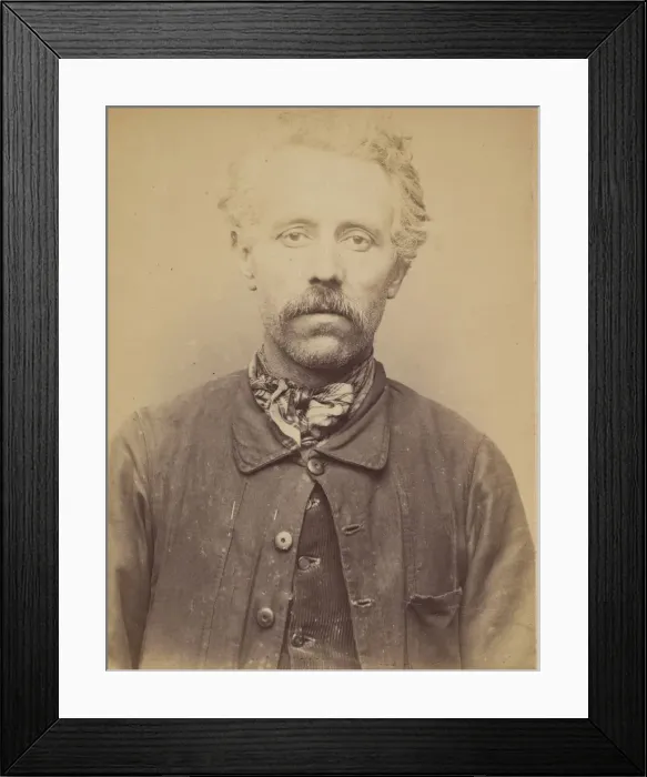 Framed Print : Pierre. Joseph, Adrien. 42 ans, ne a Rouen (Seine-Inferieure) Framed Print : Pierre. Joseph, Adrien. 42 ans, ne a Rouen (Seine-Inferieure)