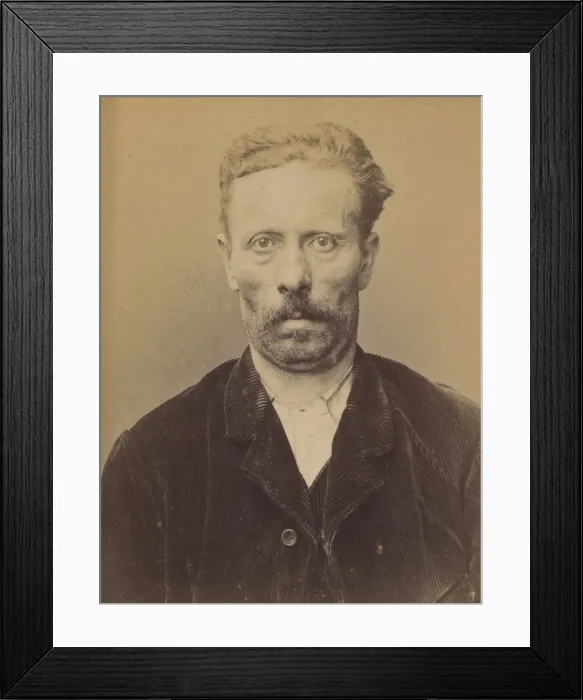 Framed Print : Pourry. Francois, Nicolas. 58 ans, ne a Ars-sur-Moselle (Alsace-Lorraine) Framed Print : Pourry. Francois, Nicolas. 58 ans, ne a Ars-sur-Moselle (Alsace-Lorraine)