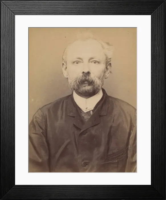 Framed Print : Millard. Victor. 53 ans, ne le 5 / 6 / 40 a Moyon (Oise). Cordonnier. 16 / 3 / 94 Framed Print : Millard. Victor. 53 ans, ne le 5 / 6 / 40 a Moyon (Oise). Cordonnier. 16 / 3 / 94