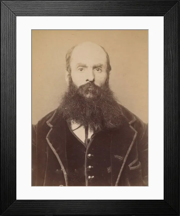Framed Print : Villetard. Jules, Pierre. 42 ans, ne a Ligny-le-Chastel (Yonne). Terrassier Framed Print : Villetard. Jules, Pierre. 42 ans, ne a Ligny-le-Chastel (Yonne). Terrassier
