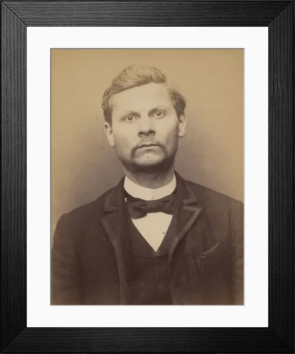 Framed Print : Pivat. Georges, Leopold. 34 ans, ne a Vauxcie (Aisne) Framed Print : Pivat. Georges, Leopold. 34 ans, ne a Vauxcie (Aisne)