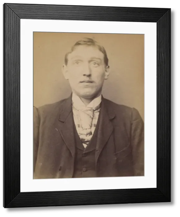 Framed Print : Lepla. Henri, Florimond. 25 ans, ne a Gand (Belgique). Anarchiste. 1 / 3 / 94 Framed Print : Lepla. Henri, Florimond. 25 ans, ne a Gand (Belgique). Anarchiste. 1 / 3 / 94