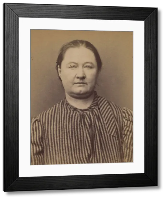 Framed Print : Bertout. Marie, Ismerie. 41 ans, nee a Reims. Marchande de vins Framed Print : Bertout. Marie, Ismerie. 41 ans, nee a Reims. Marchande de vins