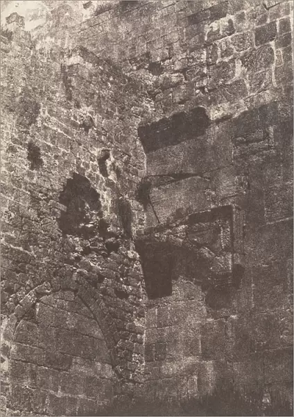 Jerusalem, Enceinte du Temple, Porte herodienne, 1854