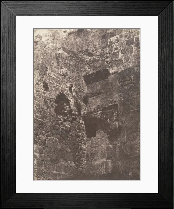 Framed Print : Jerusalem, Enceinte du Temple, Porte herodienne, 1854 Framed Print : Jerusalem, Enceinte du Temple, Porte herodienne, 1854