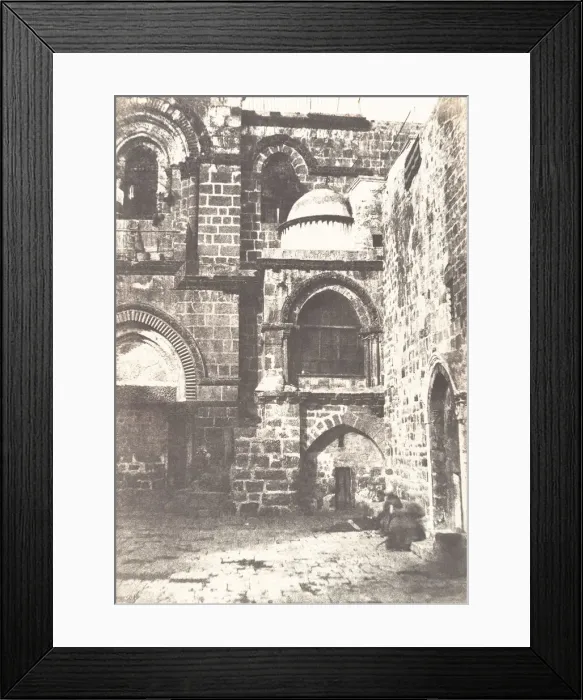 Framed Print : Jerusalem, Saint Sepulcre, Vue generale de la Chapelle du Calvaire Framed Print : Jerusalem, Saint Sepulcre, Vue generale de la Chapelle du Calvaire