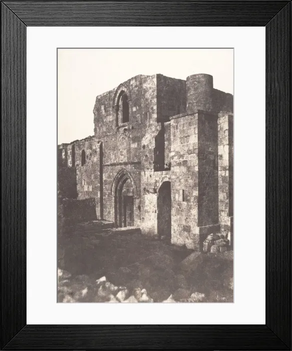 Framed Print : Jerusalem, eglise Sainte-Anne, Vue generale, 1854 Framed Print : Jerusalem, eglise Sainte-Anne, Vue generale, 1854