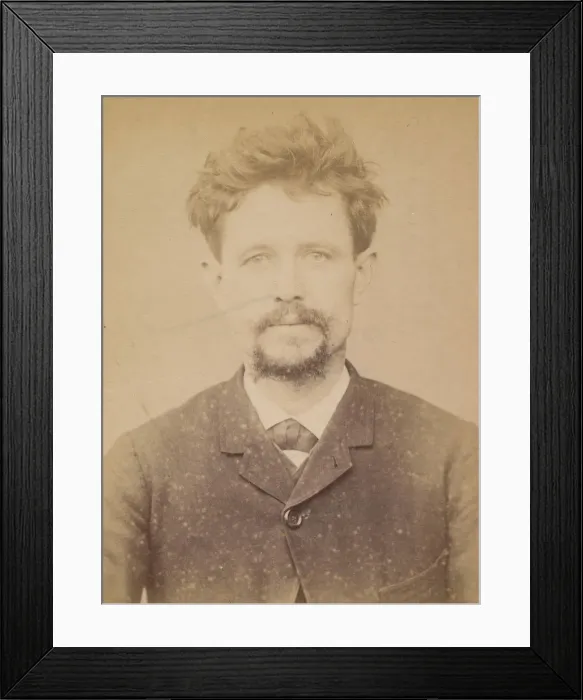 Framed Print : Merigeau. Jacques. 35 ans, ne a St-Leger-les-Melles (Deux Sè Framed Print : Merigeau. Jacques. 35 ans, ne a St-Leger-les-Melles (Deux Sè