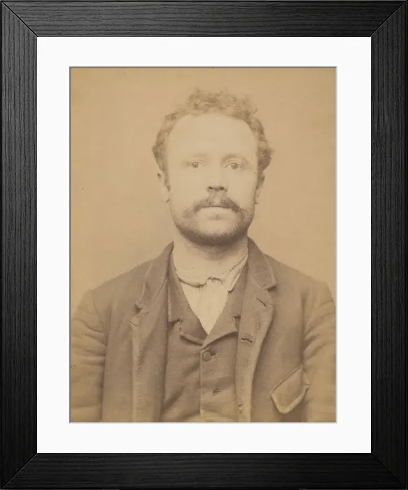 Framed Print : Widcoq. Alfred, Francois, Adolphe. 32 ans, ne a Fressenneville (Somme) Framed Print : Widcoq. Alfred, Francois, Adolphe. 32 ans, ne a Fressenneville (Somme)