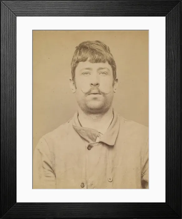 Framed Print : Marie. Leon, Louis. 23 ans, ne le 19 / 8 / 70 a Adouzeval (Calvados). Couvreur Framed Print : Marie. Leon, Louis. 23 ans, ne le 19 / 8 / 70 a Adouzeval (Calvados). Couvreur