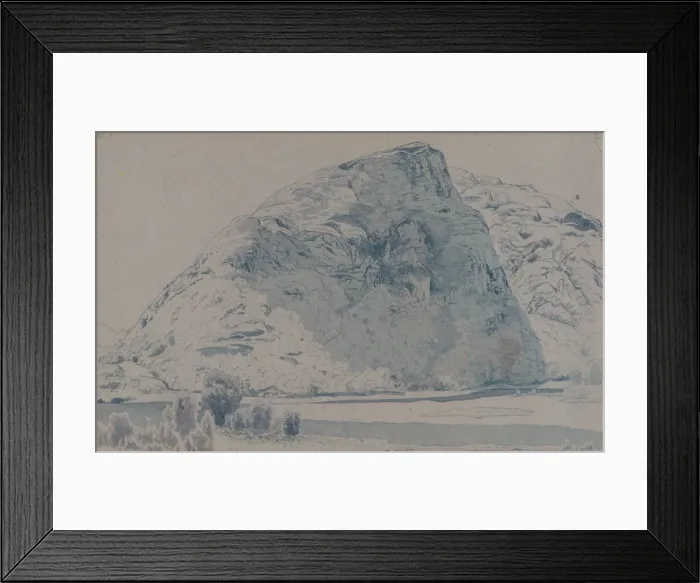 Framed Print : Mountain Landscape. Creator: Alexander Helwig Wyant Framed Print : Mountain Landscape. Creator: Alexander Helwig Wyant