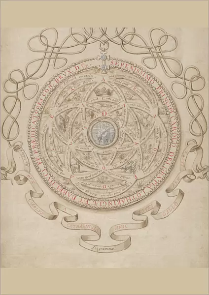 Anagram in Honor of Charles III, Duke of Lorraine and Bar, ca. 1595-1605