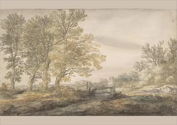 Landscape with Trees, 1635-91. Creator: Aelbert Cuyp