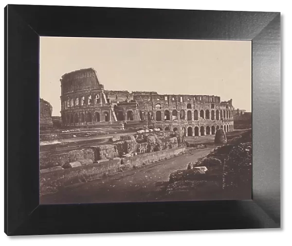 Colosseo (Anfiteatro di Flavio), 1848-52. Creator: Eugene Constant