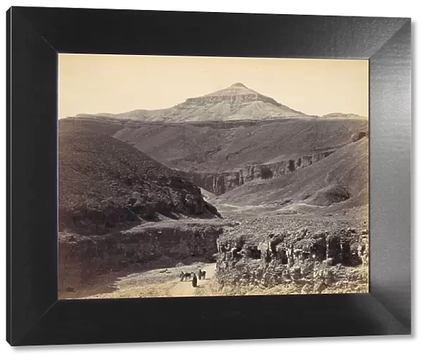 Valley of the Kings, Thebes, ca. 1857, printed 1870s. Creator: Francis Frith