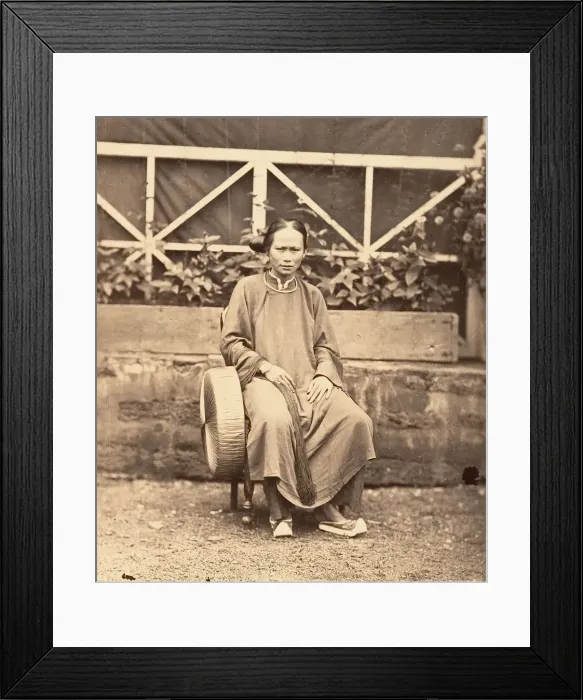 Framed Print : Femme Annamite, Saigon, Cochinchine, 1866. Creator: Emile Gsell Framed Print : Femme Annamite, Saigon, Cochinchine, 1866. Creator: Emile Gsell