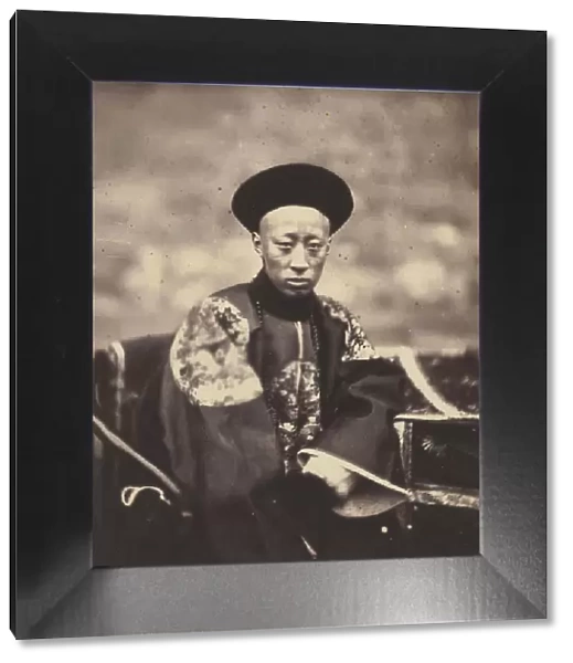 Prince Kung. Emperor of China, 1860. Creator: Felice Beato