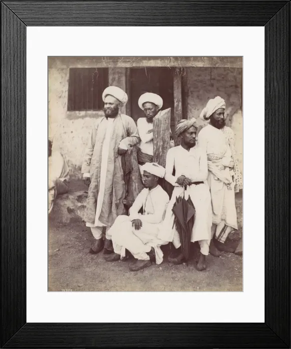 Framed Print : Mehmans, 1870s. Creator: Francis Frith Framed Print : Mehmans, 1870s. Creator: Francis Frith