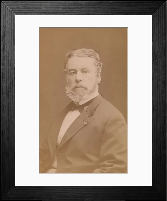 Framed Print : [Unknown Subject], 1860s. Creator: Emile Tourtin