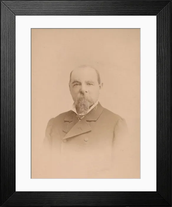 Framed Print : [? Aubert], 1860s. Creator: Emile Tourtin