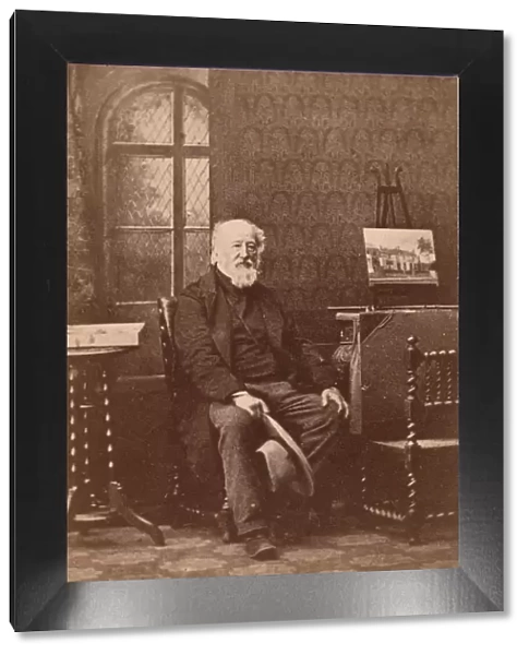 John Linnel, 1863. Creator: F. Ottos School of Photography