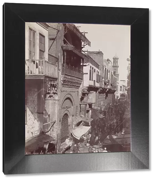 Rue du Caire, 1870s. Creator: Felix Bonfils