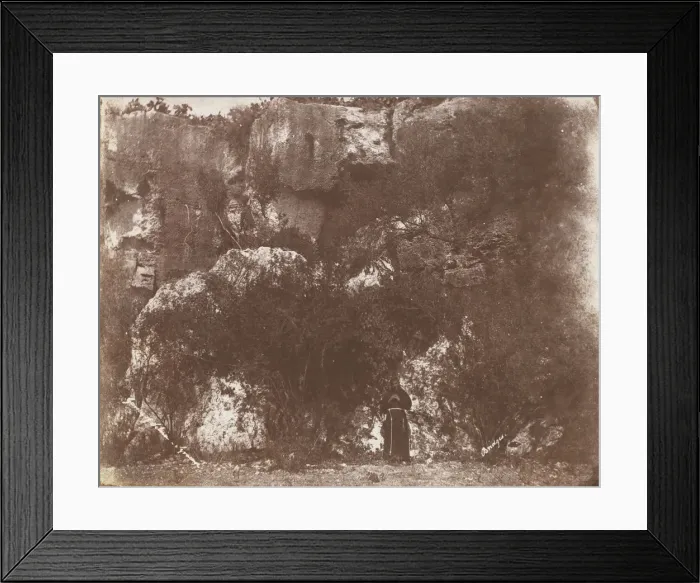 Framed Print : Garden of Selvia, Syracuse, Sicily, 1846. Creator: George Wilson Bridges Framed Print : Garden of Selvia, Syracuse, Sicily, 1846. Creator: George Wilson Bridges
