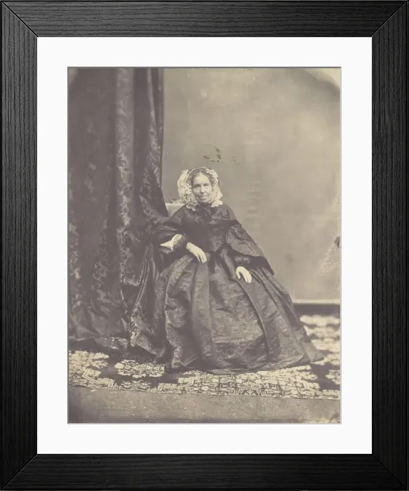 Framed Print : Grofin Auersperg, 1850s-60s. Creator: Franz Antoine Framed Print : Grofin Auersperg, 1850s-60s. Creator: Franz Antoine