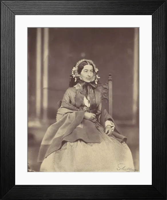 Framed Print : Elisabeth Housermann, 1850s-60s. Creator: Franz Antoine Framed Print : Elisabeth Housermann, 1850s-60s. Creator: Franz Antoine