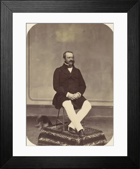 Framed Print : Hofrat Raymond, 1850s-60s. Creator: Franz Antoine Framed Print : Hofrat Raymond, 1850s-60s. Creator: Franz Antoine