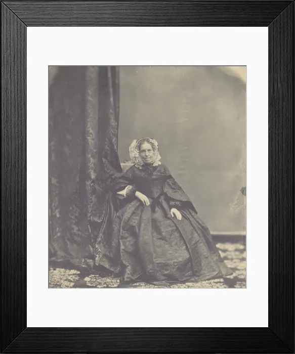 Framed Print : Grofin Auersperg, 1850s-60s. Creator: Franz Antoine Framed Print : Grofin Auersperg, 1850s-60s. Creator: Franz Antoine