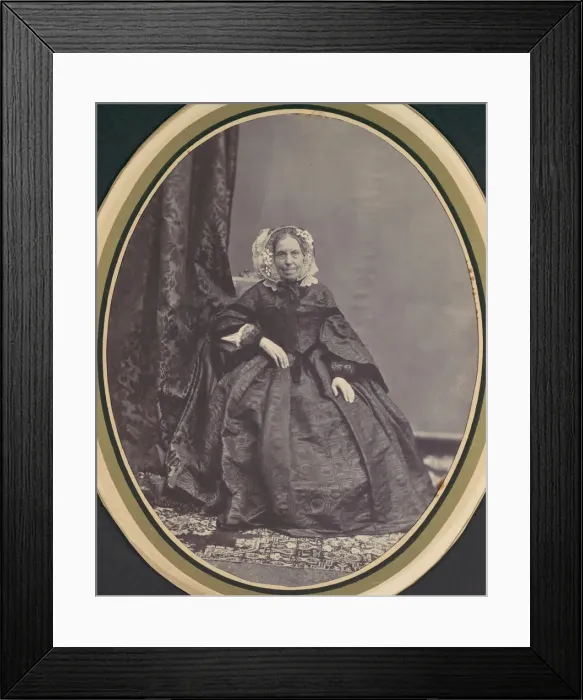 Framed Print : Grofin Auersperg, 1850s-60s. Creator: Franz Antoine Framed Print : Grofin Auersperg, 1850s-60s. Creator: Franz Antoine