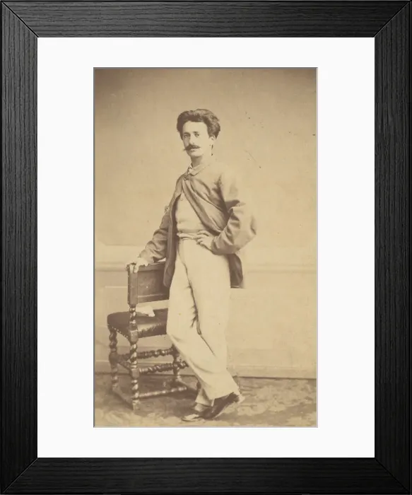 Framed Print : Felicien Rops, 1860s-70s. Creator: Ghemar Brothers Framed Print : Felicien Rops, 1860s-70s. Creator: Ghemar Brothers