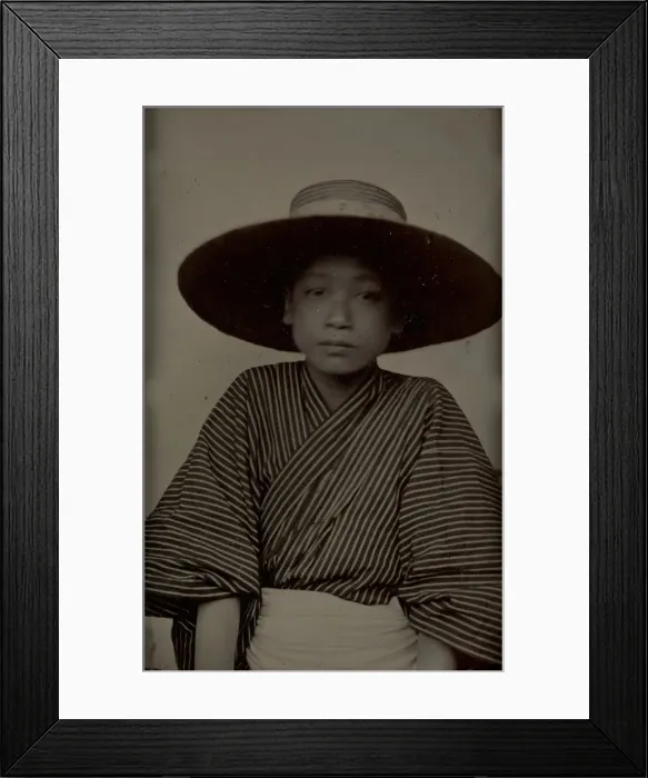 Framed Print : Kenji Morita, 1886. Creator: Fujita Framed Print : Kenji Morita, 1886. Creator: Fujita