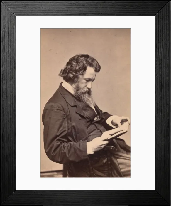 Framed Print : Sanford Thayer, 1860s. Creator: G. J. Wood Framed Print : Sanford Thayer, 1860s. Creator: G. J. Wood