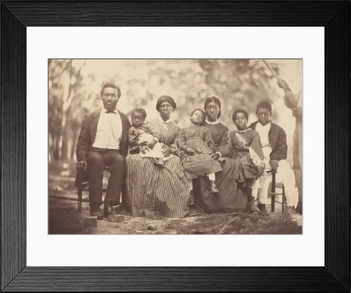 Framed Print : Summer Scene, 1866. Creator: G. Gable Framed Print : Summer Scene, 1866. Creator: G. Gable