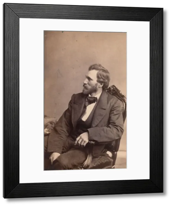 Framed Print : Aaron Draper Shattuck, 1860s. Creator: George Gardner Rockwood Framed Print : Aaron Draper Shattuck, 1860s. Creator: George Gardner Rockwood