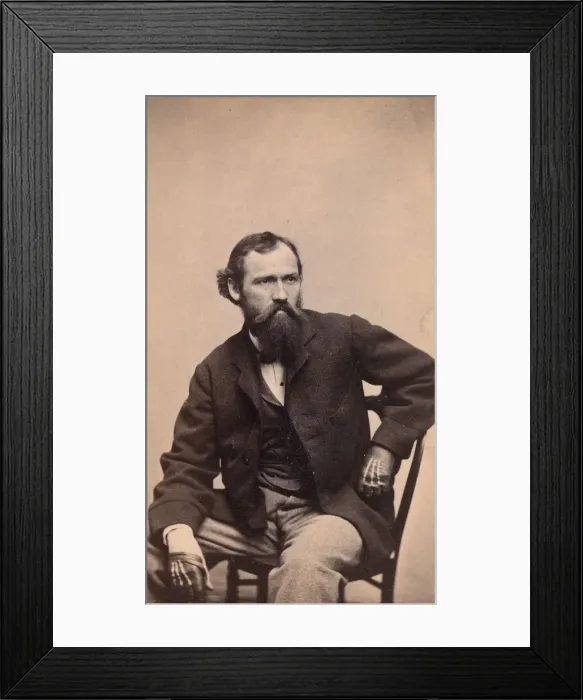 Framed Print : Unknown Subject, 1860s. Creator: George Gardner Rockwood Framed Print : Unknown Subject, 1860s. Creator: George Gardner Rockwood