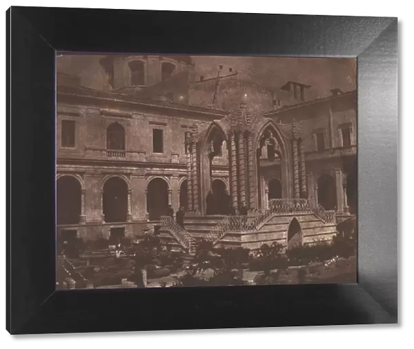 Benedictine Convent, Catania, 1846. Creator: George Wilson Bridges