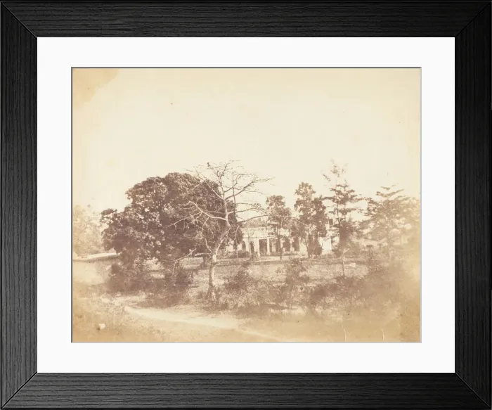 Framed Print : The Mess House, Lahore, 1850s. Creator: Unknown Framed Print : The Mess House, Lahore, 1850s. Creator: Unknown