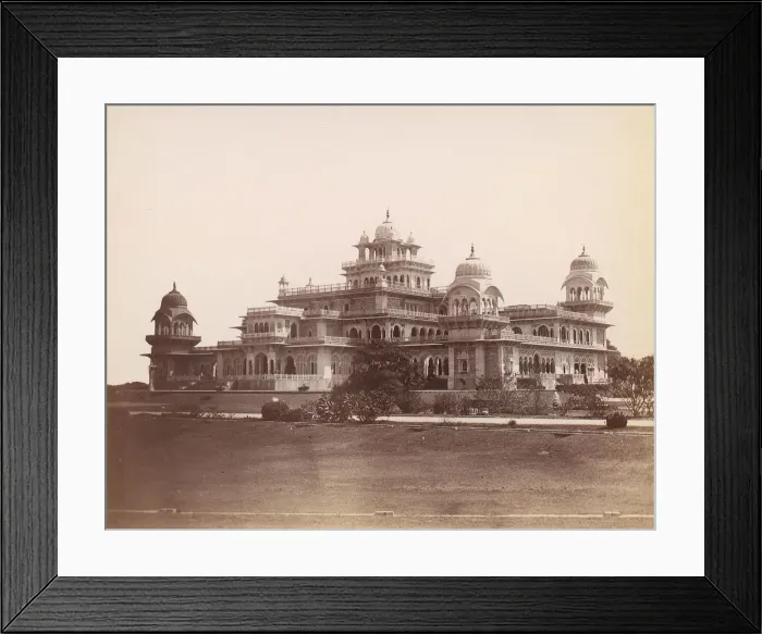 Framed Print : Albert Hall Museum, Jaipur, 1860s-70s. Creator: Unknown Framed Print : Albert Hall Museum, Jaipur, 1860s-70s. Creator: Unknown