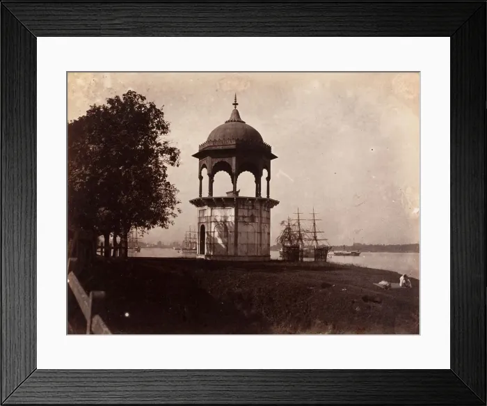 Framed Print : Lord Ellenboroughs Folly on the Calcutta Course, 1858-61. Creator: Unknown Framed Print : Lord Ellenboroughs Folly on the Calcutta Course, 1858-61. Creator: Unknown