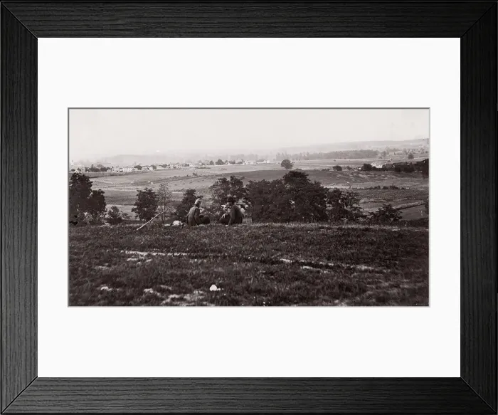 Framed Print : Gettysburg, Pennsylvania, 1863. Creator: Unknown Framed Print : Gettysburg, Pennsylvania, 1863. Creator: Unknown