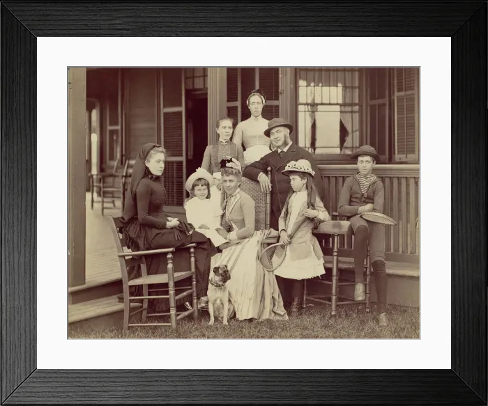 Framed Print : Elberon, New Jersey, Mrs. Watson B. Thompson, John Sloan Jr. Mrs. John Sloane, Mr Framed Print : Elberon, New Jersey, Mrs. Watson B. Thompson, John Sloan Jr. Mrs. John Sloane, Mr