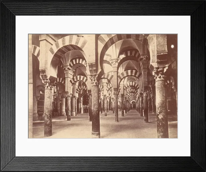 Framed Print : Mosque in Cordova, 1880s-90s. Creator: Unknown Framed Print : Mosque in Cordova, 1880s-90s. Creator: Unknown