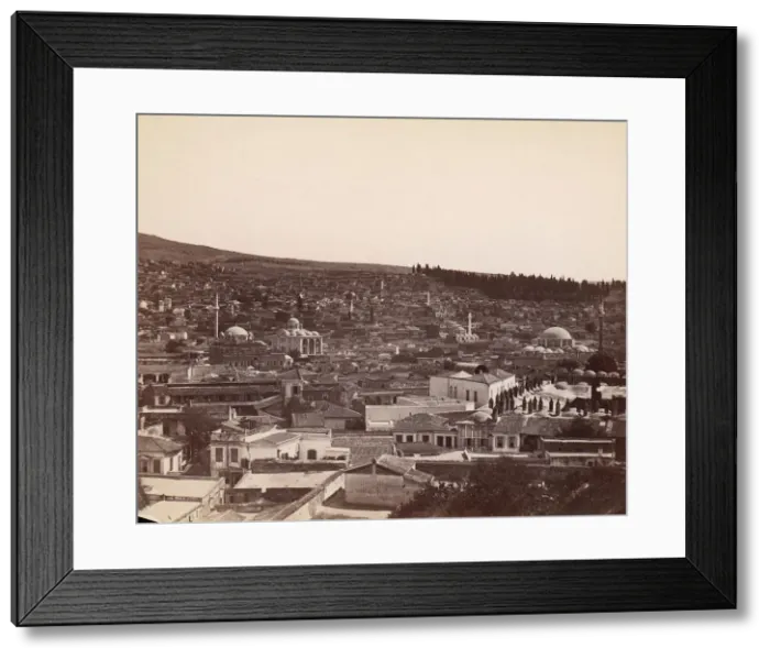 Framed Print : General View of Smyrna, 1880s. Creator: Unknown Framed Print : General View of Smyrna, 1880s. Creator: Unknown